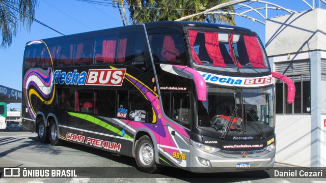 Flecha Bus 9976 na cidade de Balneário Camboriú, Santa Catarina, Brasil, por Daniel Cezari. ID da foto: 6828793.