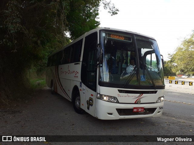 Paraibuna Transportes 5014 na cidade de Matias Barbosa, Minas Gerais, Brasil, por Wagner Oliveira. ID da foto: 6828248.