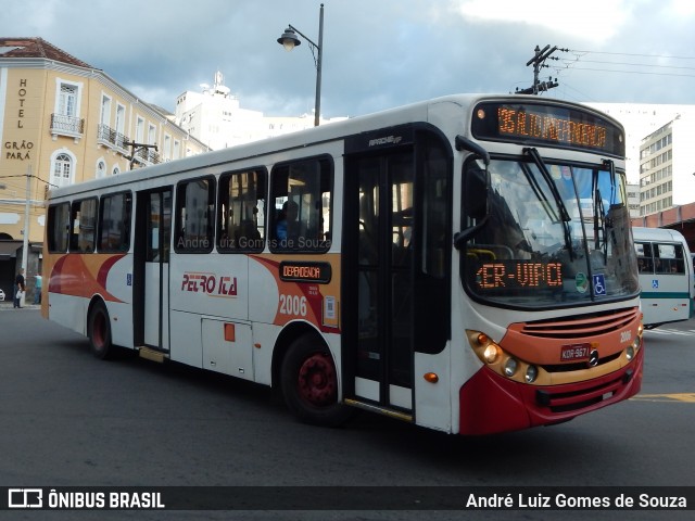 Petro Ita Transportes Coletivos de Passageiros 2006 na cidade de Petrópolis, Rio de Janeiro, Brasil, por André Luiz Gomes de Souza. ID da foto: 6830186.