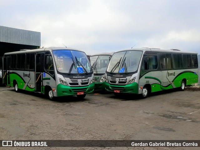 Turin Transportes 100 na cidade de Ouro Preto, Minas Gerais, Brasil, por Gerdan Gabriel Bretas Corrêa. Número da foto: #6828643.