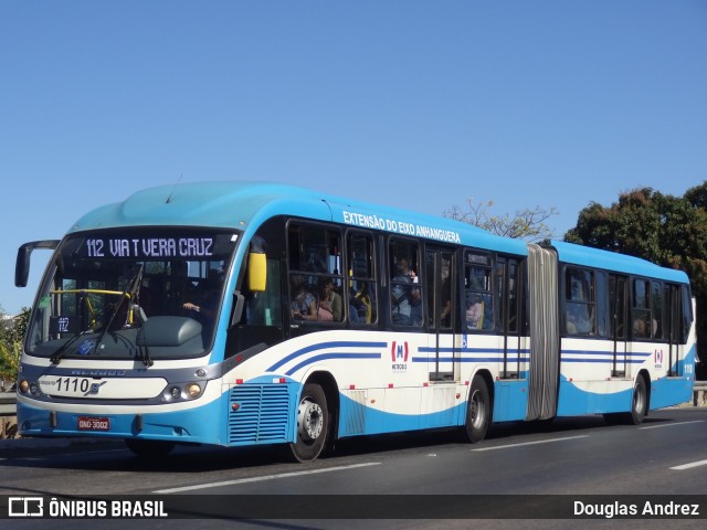 Metrobus 1110 na cidade de Trindade, Goiás, Brasil, por Douglas Andrez. ID da foto: 6829707.