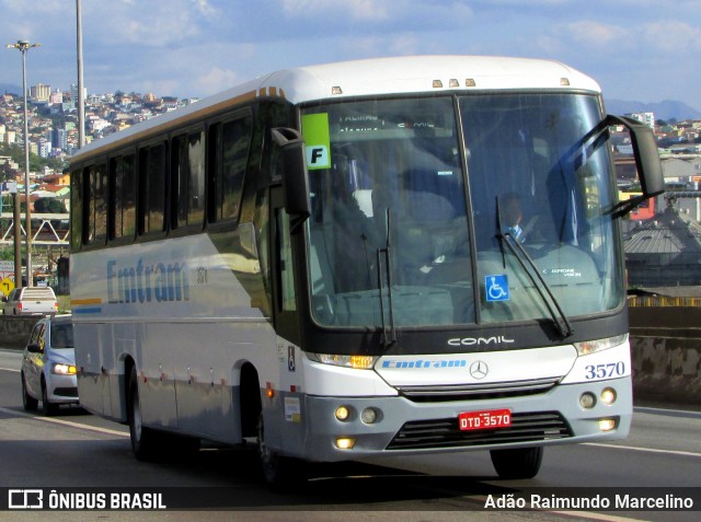 Emtram 3570 na cidade de Belo Horizonte, Minas Gerais, Brasil, por Adão Raimundo Marcelino. ID da foto: 6830131.