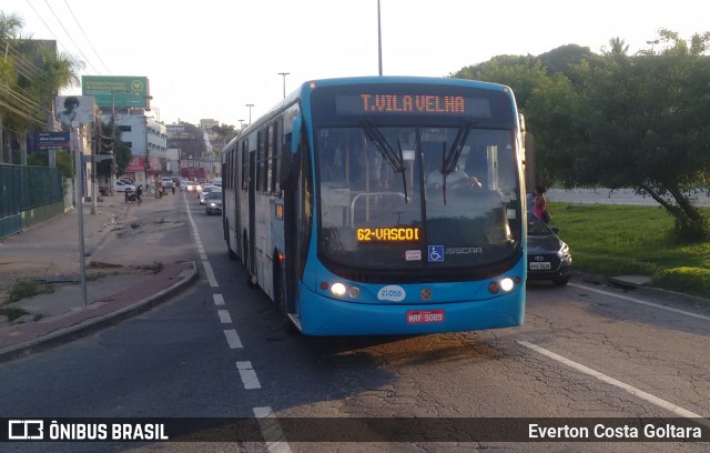 Santa Zita Transportes Coletivos 21058 na cidade de Cariacica, Espírito Santo, Brasil, por Everton Costa Goltara. Número da foto: #6828690.