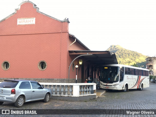 Paraibuna Transportes 5024 na cidade de Miraí, Minas Gerais, Brasil, por Wagner Oliveira. ID da foto: 6829923.