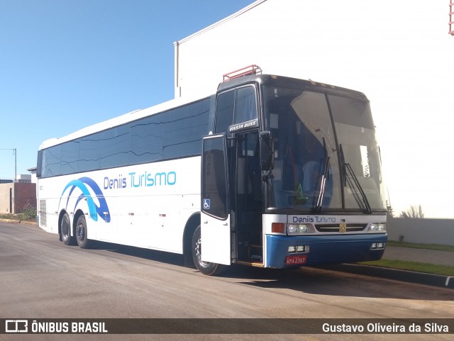 Deniis Turismo 0073 na cidade de Araguari, Minas Gerais, Brasil, por Gustavo Oliveira da Silva. ID da foto: 6827944.