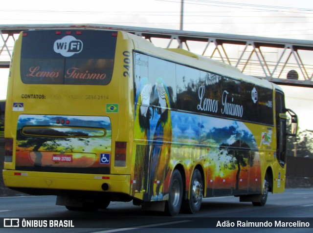 Lemos Turismo 2400 na cidade de Belo Horizonte, Minas Gerais, Brasil, por Adão Raimundo Marcelino. ID da foto: 6830247.