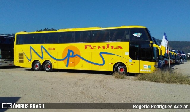 Penha Turismo 2300 na cidade de Aparecida, São Paulo, Brasil, por Rogério Rodrigues Adelar. Número da foto: #6828350.