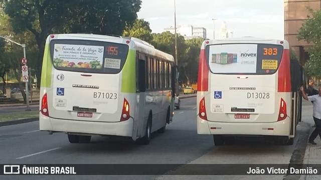 Transportes Barra D13028 na cidade de Rio de Janeiro, Rio de Janeiro, Brasil, por João Victor Damião. Número da foto: #6828345.