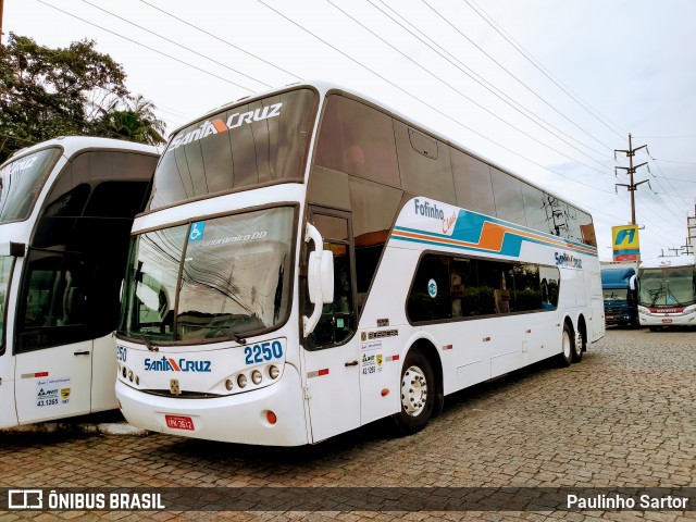 VUSC - Viação União Santa Cruz 2250 na cidade de Joinville, Santa Catarina, Brasil, por Paulinho Sartor. ID da foto: 6831787.