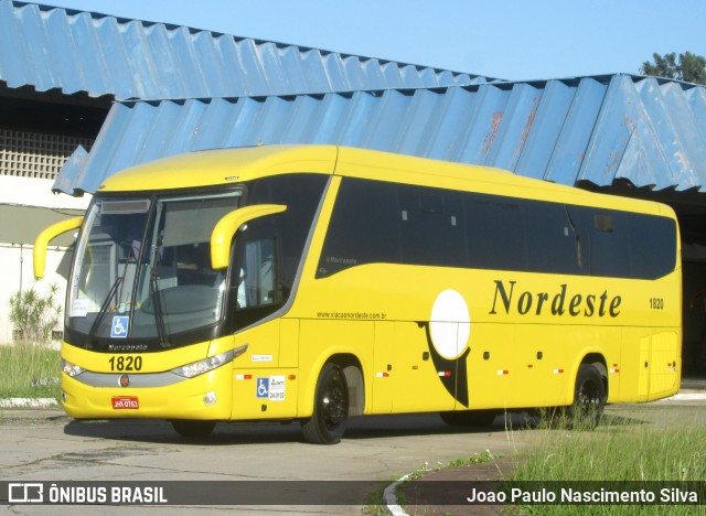 Viação Nordeste 1820 na cidade de Natal, Rio Grande do Norte, Brasil, por Joao Paulo Nascimento Silva. ID da foto: 6831504.