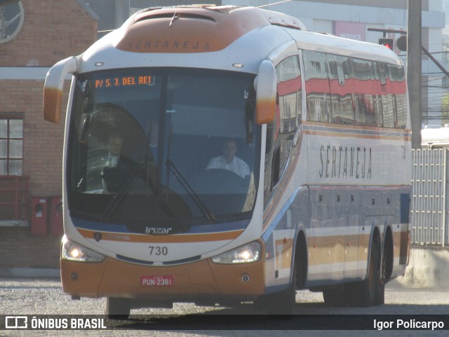 Viação Sertaneja 730 na cidade de Divinópolis, Minas Gerais, Brasil, por Igor Policarpo. ID da foto: 6832170.