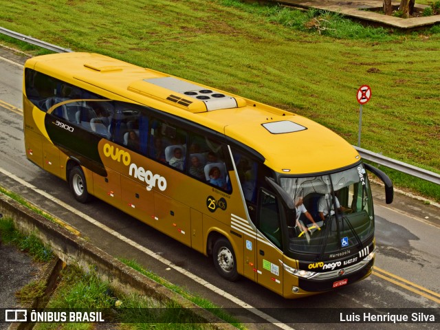 Ouro Negro Transportes e Turismo 3900 na cidade de Aparecida, São Paulo, Brasil, por Luis Henrique Silva. ID da foto: 6832672.