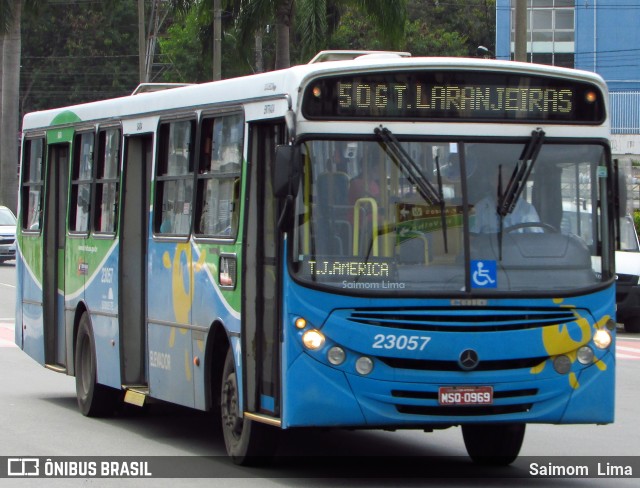 Viação Grande Vitória 23057 na cidade de Vitória, Espírito Santo, Brasil, por Saimom  Lima. ID da foto: 6832161.