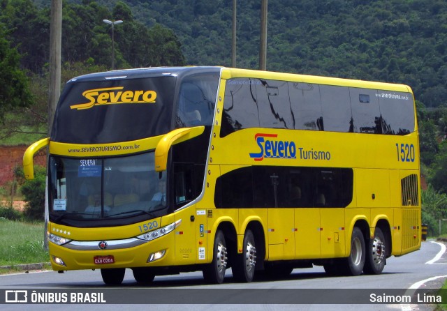 Severo Turismo 1520 na cidade de Guarapari, Espírito Santo, Brasil, por Saimom  Lima. Número da foto: #6832230.