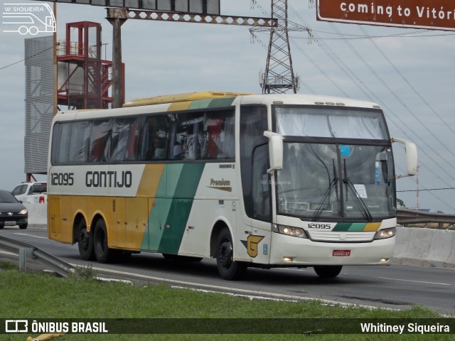 Empresa Gontijo de Transportes 12095 na cidade de Vitória, Espírito Santo, Brasil, por Whitiney Siqueira. Número da foto: #6831628.