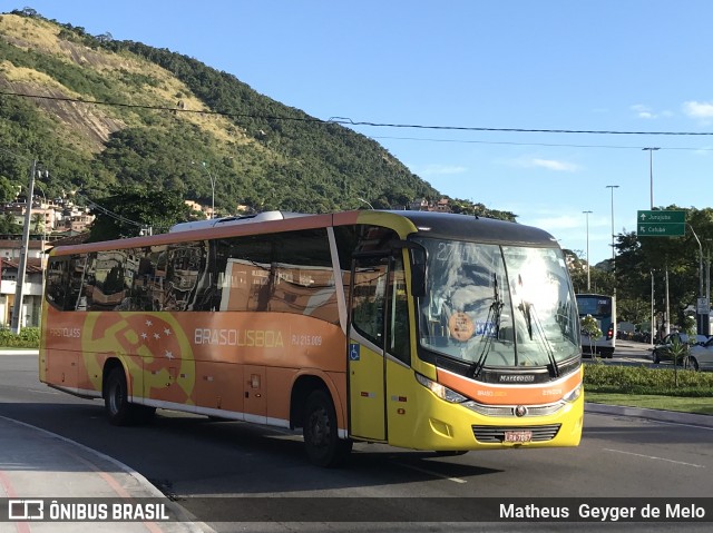 Empresa de Transportes Braso Lisboa RJ 215.009 na cidade de Niterói, Rio de Janeiro, Brasil, por Matheus  Geyger de Melo. Número da foto: #6832556.