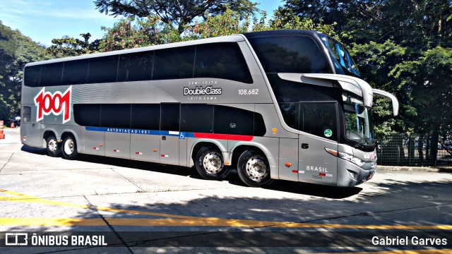 Auto Viação 1001 108.682 na cidade de São Paulo, São Paulo, Brasil, por Gabriel Garves. Número da foto: #6831109.