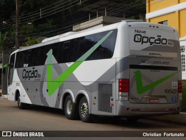 Nova Opção Turismo 1850 na cidade de Itaperuna, Rio de Janeiro, Brasil, por Christian  Fortunato. Número da foto: #6831696.