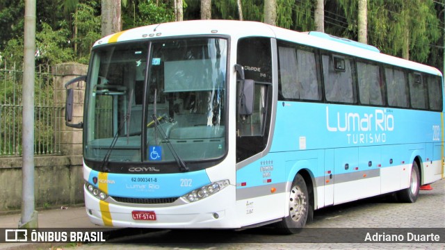 Lumar Rio Turismo 202 na cidade de Petrópolis, Rio de Janeiro, Brasil, por Adriano Duarte. ID da foto: 6834321.