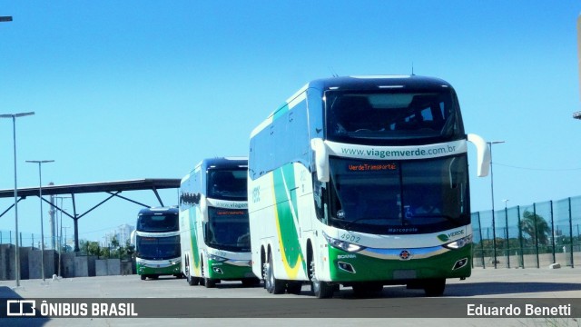 Verde Transportes 4902 na cidade de Cuiabá, Mato Grosso, Brasil, por Eduardo Benetti . ID da foto: 6833609.