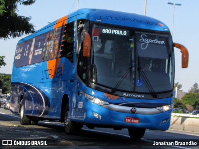 Litorânea Transportes Coletivos 5983 na cidade de São Paulo, São Paulo, Brasil, por Jonathan Braandão. ID da foto: 6833734.