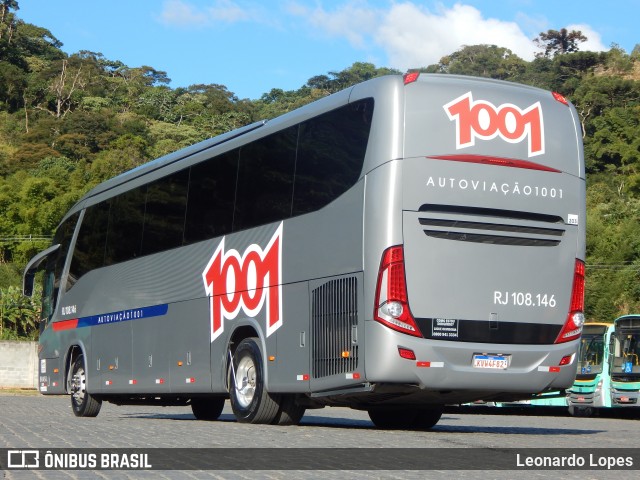 Auto Viação 1001 Rj 108.146 na cidade de Nova Friburgo, Rio de Janeiro, Brasil, por Leonardo Lopes. ID da foto: 6834370.