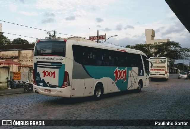 Auto Viação 1001 7395 na cidade de Joinville, Santa Catarina, Brasil, por Paulinho Sartor. ID da foto: 6833860.