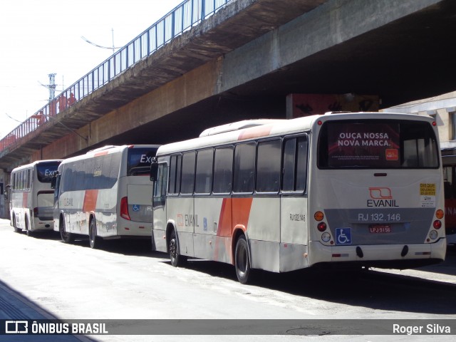 Evanil Transportes e Turismo RJ 132.146 na cidade de Nova Iguaçu, Rio de Janeiro, Brasil, por Roger Silva. Número da foto: #6833541.