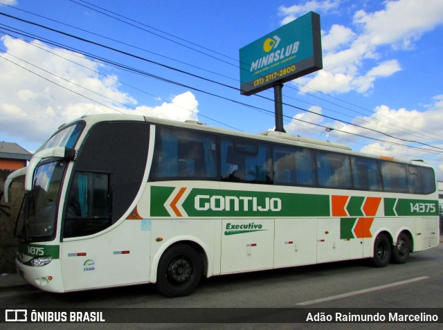 Empresa Gontijo de Transportes 14375 na cidade de Belo Horizonte, Minas Gerais, Brasil, por Adão Raimundo Marcelino. Número da foto: #6837385.