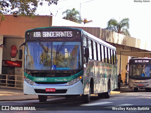 VITU - Viação Itu 181404 na cidade de Itu, São Paulo, Brasil, por Weslley Kelvin Batista. ID da foto: 6836022.