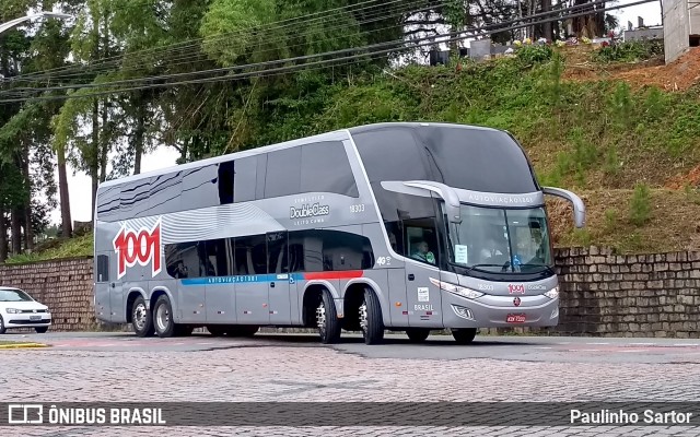 Auto Viação 1001 18303 na cidade de Joinville, Santa Catarina, Brasil, por Paulinho Sartor. ID da foto: 6837274.