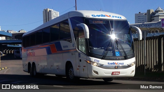 VUSC - Viação União Santa Cruz 2720 na cidade de Porto Alegre, Rio Grande do Sul, Brasil, por Max Ramos. ID da foto: 6835335.