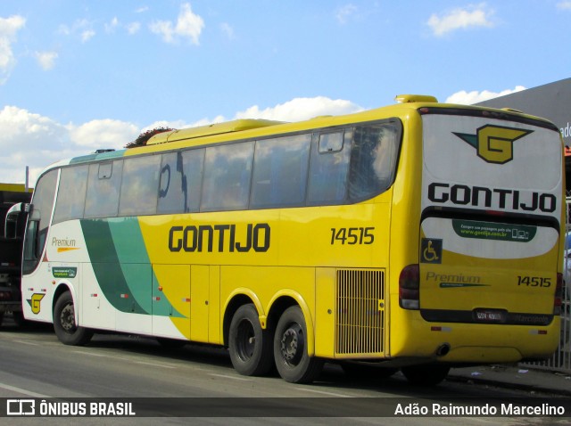 Empresa Gontijo de Transportes 14515 na cidade de Belo Horizonte, Minas Gerais, Brasil, por Adão Raimundo Marcelino. Número da foto: #6837460.