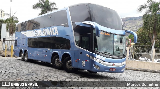 Viação Águia Branca 50040 na cidade de Governador Valadares, Minas Gerais, Brasil, por Marcos Demetrio. Número da foto: #6837026.