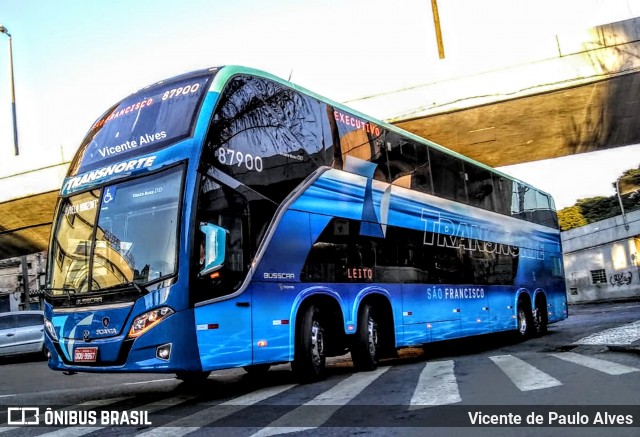 Transnorte - Transporte e Turismo Norte de Minas 87900 na cidade de Belo Horizonte, Minas Gerais, Brasil, por Vicente de Paulo Alves. ID da foto: 6835695.