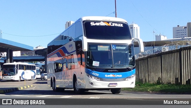 VUSC - Viação União Santa Cruz 4220 na cidade de Porto Alegre, Rio Grande do Sul, Brasil, por Max Ramos. ID da foto: 6836192.