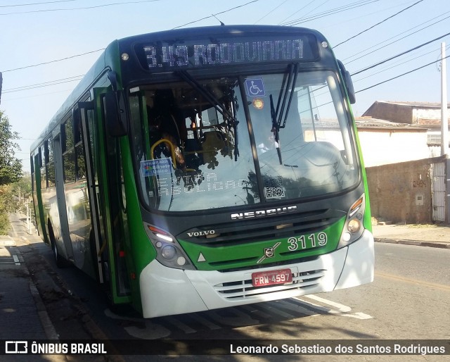 VB Transportes e Turismo 3119 na cidade de Campinas, São Paulo, Brasil, por Leonardo Sebastiao dos Santos Rodrigues. ID da foto: 6837112.