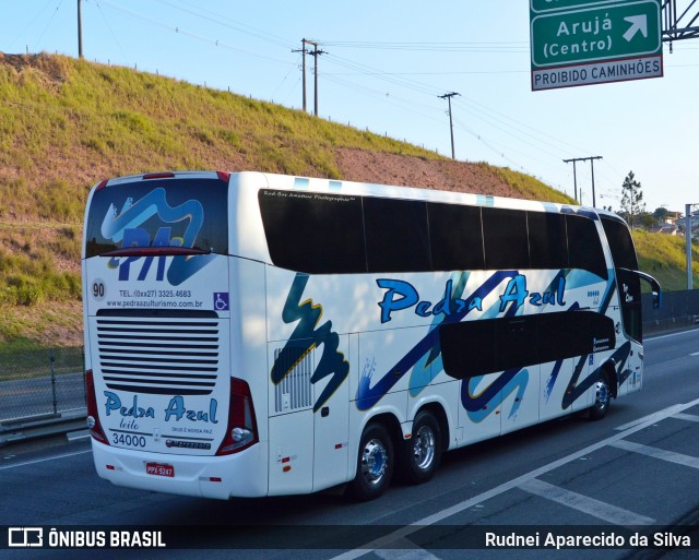 Pedra Azul Turismo 34000 na cidade de Arujá, São Paulo, Brasil, por Rudnei Aparecido da Silva. Número da foto: #6835876.