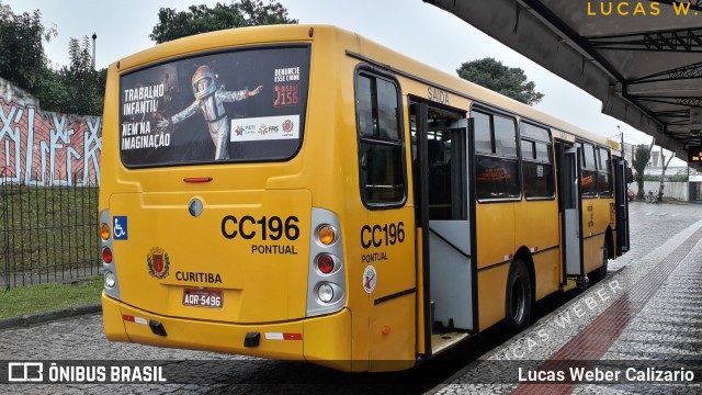 Auto Viação Santo Antônio CC196 na cidade de Curitiba, Paraná, Brasil, por Lucas Weber Calizario. ID da foto: 6835366.