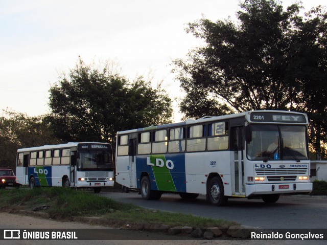 LDO Viagens e Turismo 2201 na cidade de Indaial, Santa Catarina, Brasil, por Reinaldo Gonçalves. ID da foto: 6836898.