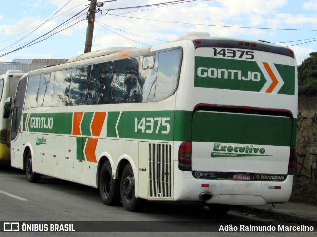 Empresa Gontijo de Transportes 14375 na cidade de Belo Horizonte, Minas Gerais, Brasil, por Adão Raimundo Marcelino. Número da foto: #6837370.