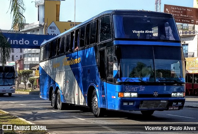 Hamer Tur 8265 na cidade de Aparecida, São Paulo, Brasil, por Vicente de Paulo Alves. ID da foto: 6837228.