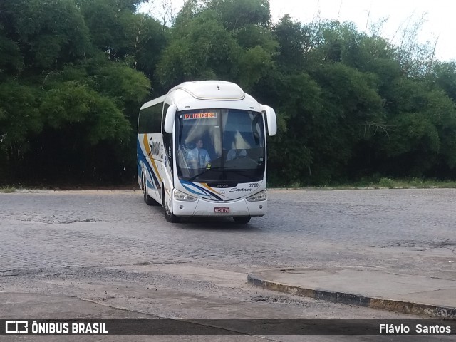 Empresas de Transportes Santana e São Paulo 2700 na cidade de Cruz das Almas, Bahia, Brasil, por Flávio  Santos. ID da foto: 6836301.