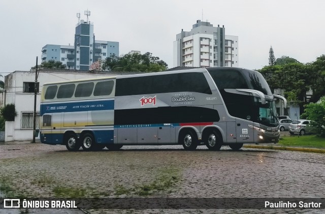 Auto Viação 1001 108.691 na cidade de Joinville, Santa Catarina, Brasil, por Paulinho Sartor. ID da foto: 6837200.