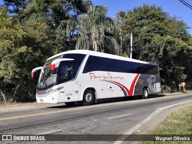 Paraibuna Transportes 22008 na cidade de Juiz de Fora, Minas Gerais, Brasil, por Wagner Oliveira. Número da foto: #6837338.