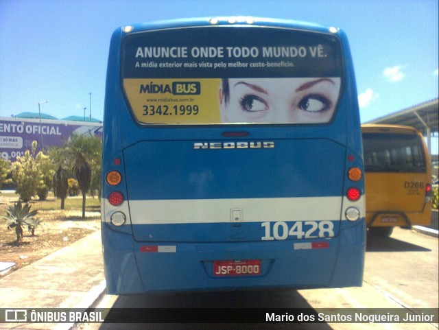 Concessionária Salvador Norte - CSN Transportes 10428 na cidade de Salvador, Bahia, Brasil, por Mario dos Santos Nogueira Junior. Número da foto: #6838464.