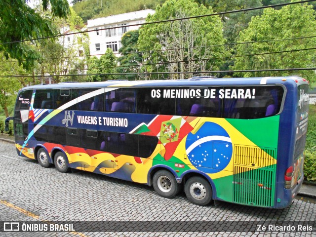 HV Viagens e Turismo 7008 na cidade de Petrópolis, Rio de Janeiro, Brasil, por Zé Ricardo Reis. ID da foto: 6840346.