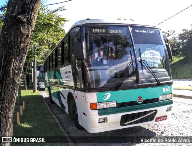 Viação Esmeraldas 184 na cidade de Belo Horizonte, Minas Gerais, Brasil, por Vicente de Paulo Alves. ID da foto: 6840219.