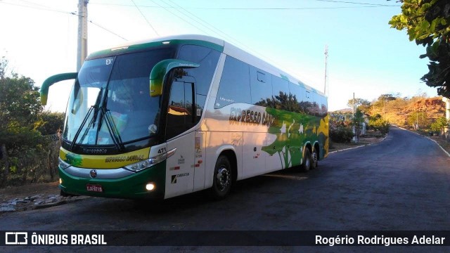 Expresso Canoas 471 na cidade de Campo Azul, Minas Gerais, Brasil, por Rogério Rodrigues Adelar. ID da foto: 6838850.