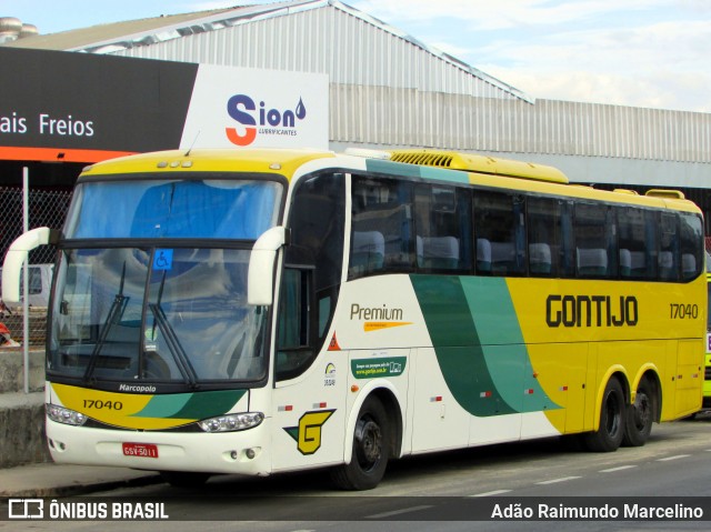 Empresa Gontijo de Transportes 17040 na cidade de Belo Horizonte, Minas Gerais, Brasil, por Adão Raimundo Marcelino. ID da foto: 6840609.